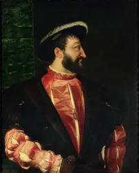 Portret van Frans I (1494-1547) 1538